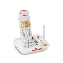 Load image into Gallery viewer, Amplified Cordless Phone with Answering System, Big Buttons, Extra-Loud Ringer & Smart Call Blocker