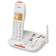 Load image into Gallery viewer, Amplified Cordless Phone with Answering System, Big Buttons, Extra-Loud Ringer & Smart Call Blocker