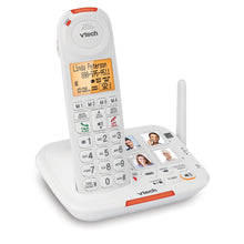 Load image into Gallery viewer, Amplified Cordless Phone with Answering System, Big Buttons, Extra-Loud Ringer & Smart Call Blocker