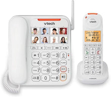 Load image into Gallery viewer, Amplified Corded/Cordless Phone with Answering System, Big Buttons, Extra-Loud Ringer &amp; Smart Call Blocker
